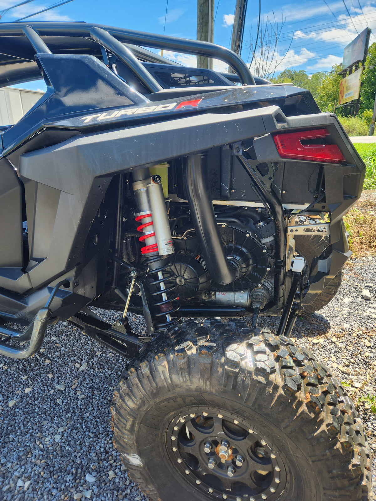 Polaris RZR Turbo R 4 Seater Tender Spring Kit (Fox Shocks)