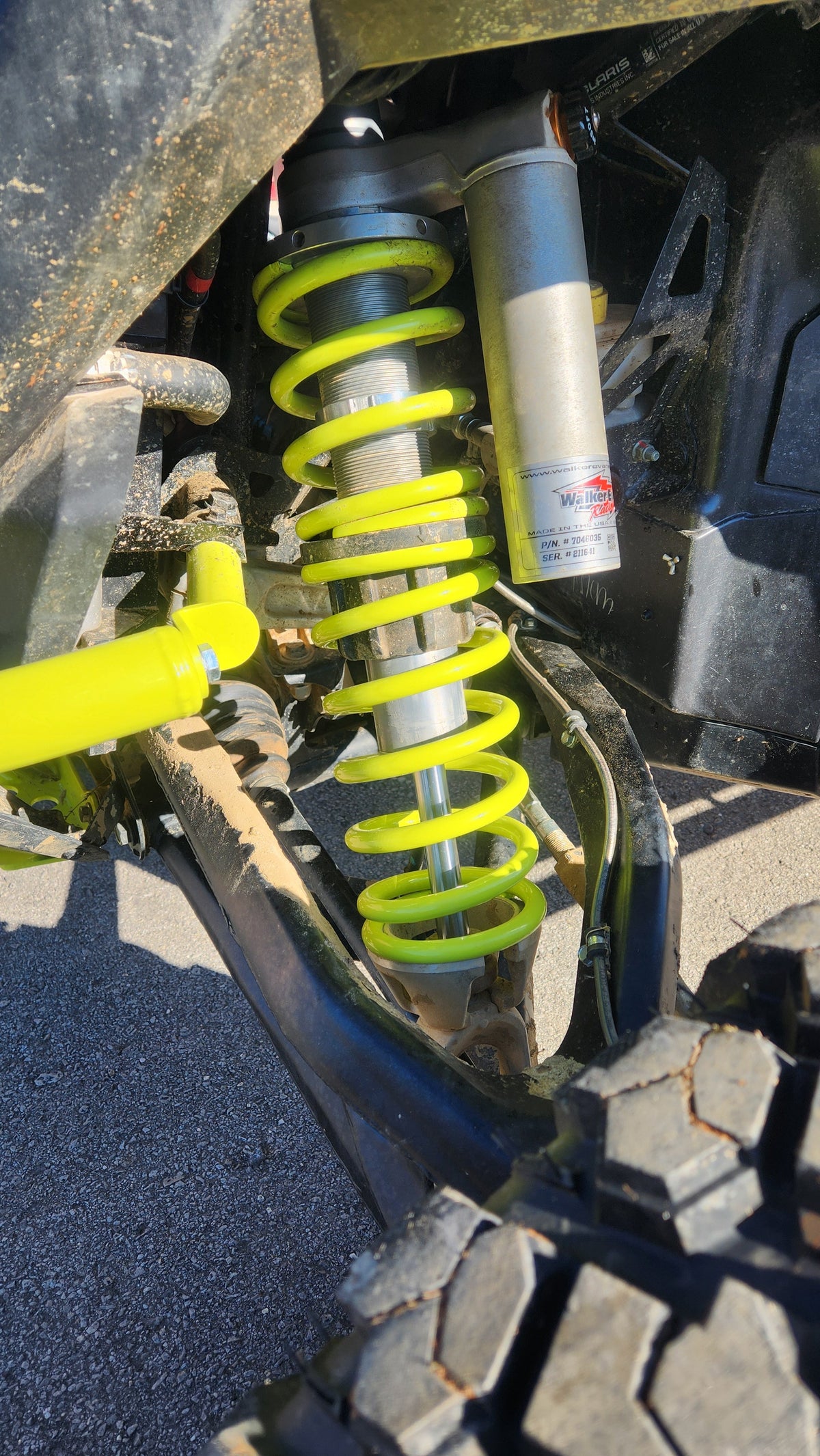 Polaris RZR Pro R 4 Seater Dual Rate Spring Kit (Universal Shock Fitment)