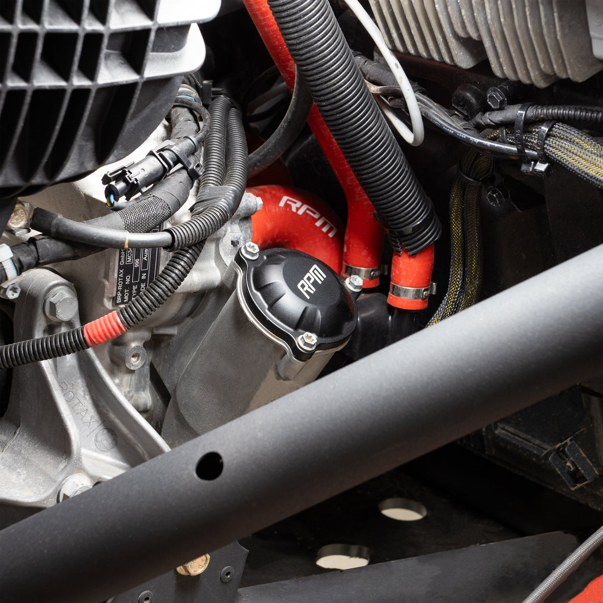 RPM Billet Magnetic Oil Filter Cap - Maverick R, X3, Defender, Commander, Outlander