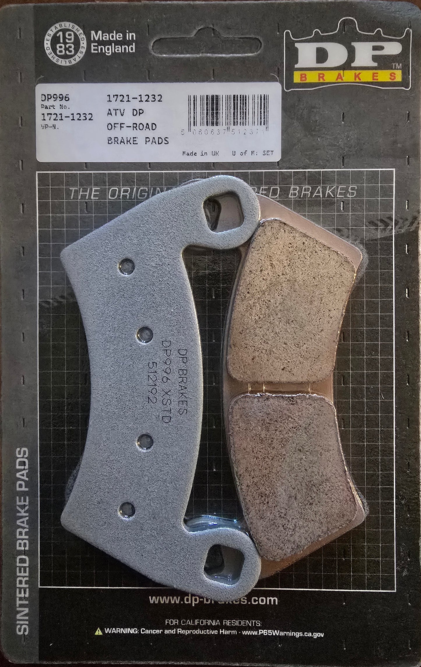 DP Brake Pads - DP996