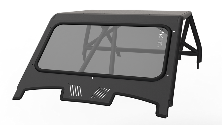RZR XP 2 Seat Flat Windshield Kit 2019+