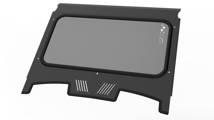 RZR XP 2 Seat Flat Windshield Kit 2019+