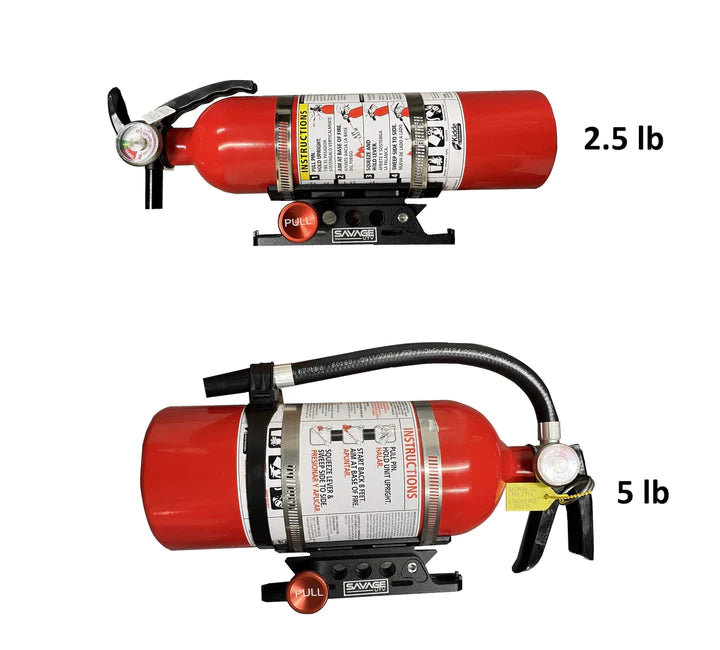 Savage UTV Mount and Extinguisher Set