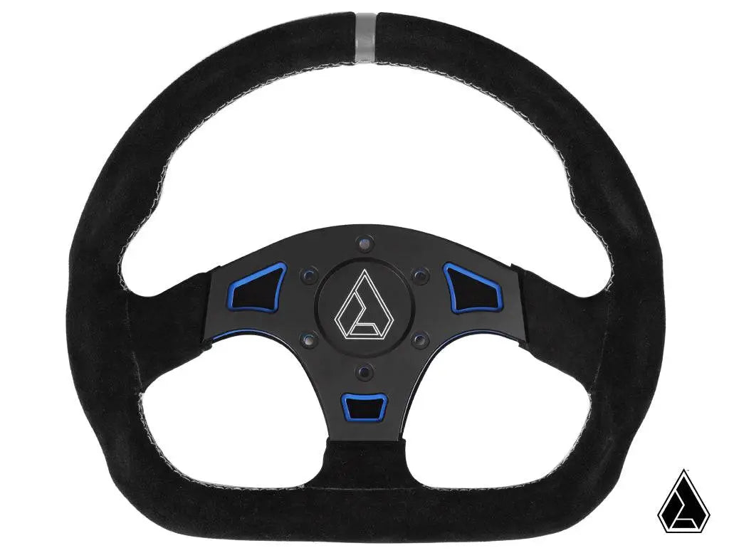 Assault Ballistic D Steering Wheel - Suede