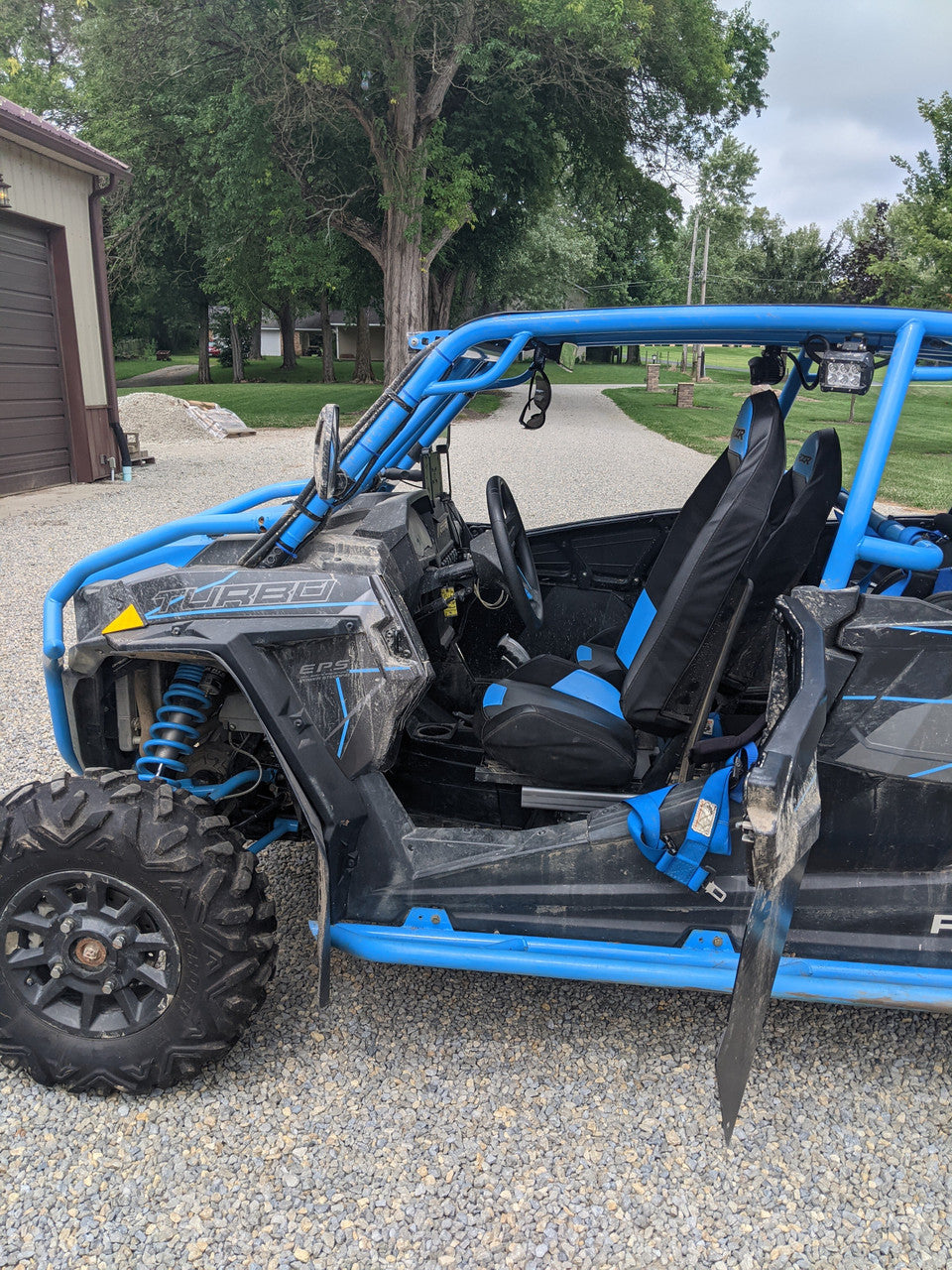 Longhorn Fab RZR Ultra Slider Seat Riser