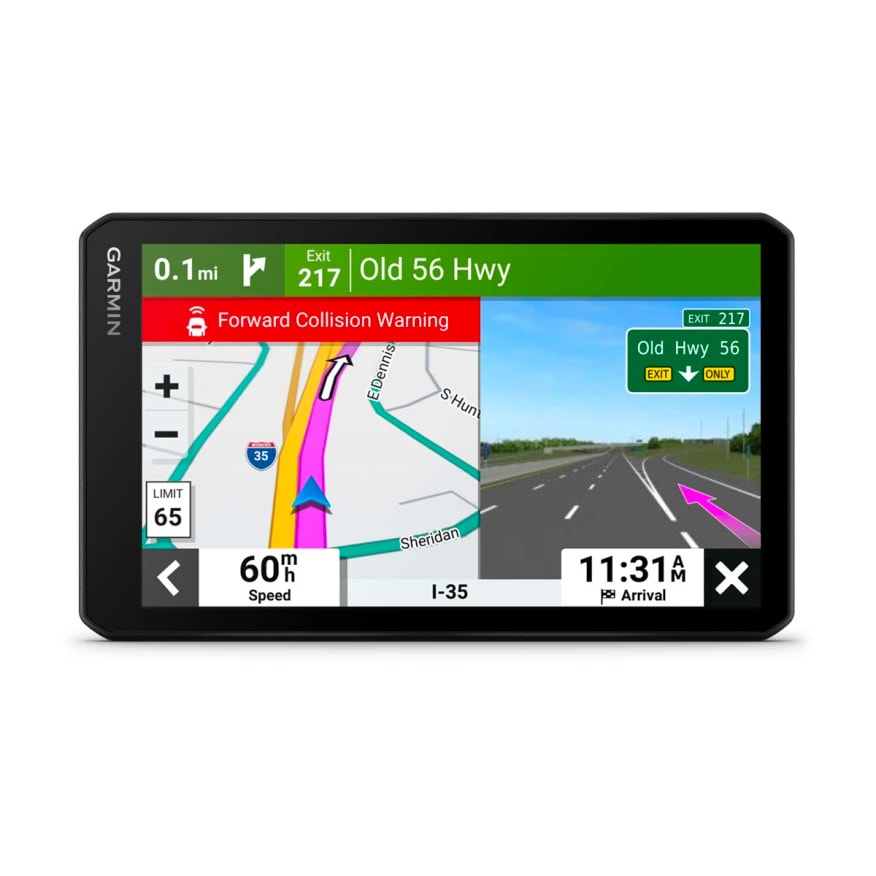 RVcam 795, 7" RV Navigator with Built-in Dash Cam