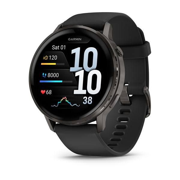 Venu® 4 – 45 mm, Slate with Black Band