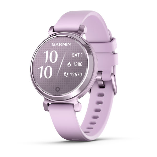 Lily® 2, Metallic Lilac with Lilac Silicone Band