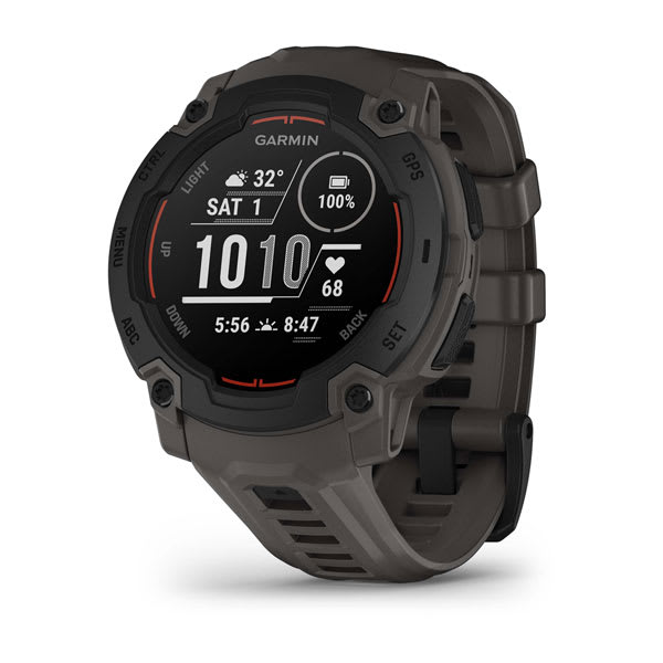 Instinct® E – 45 mm, Black with Charcoal Band