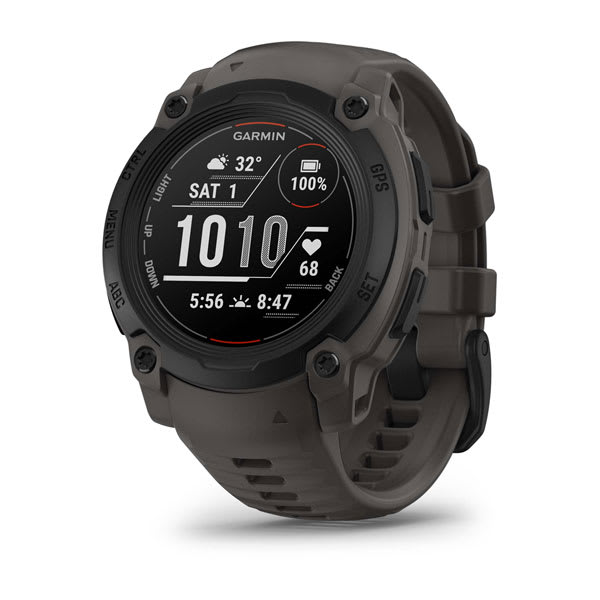 Instinct® E – 40 mm, Black with Charcoal Band