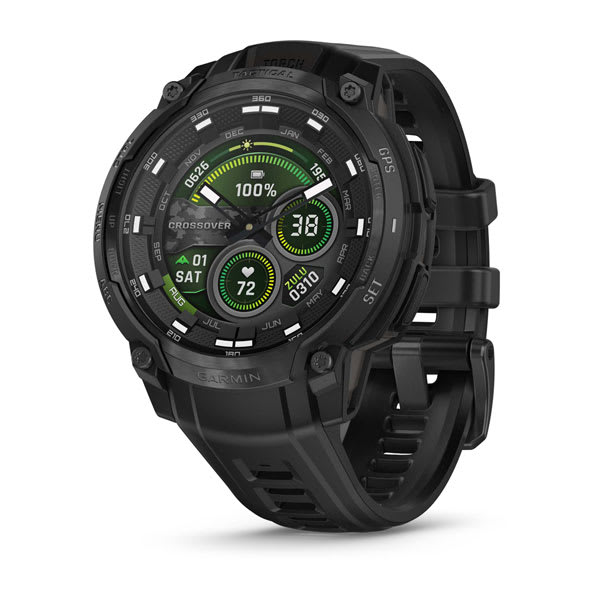 Instinct® Crossover AMOLED - Tactical Edition, Black