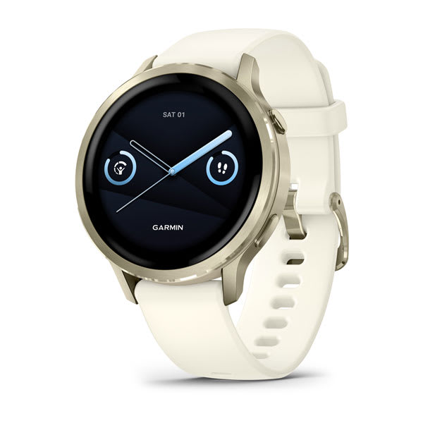 Venu® 4 – 41 mm, Lunar Gold with Bone Band