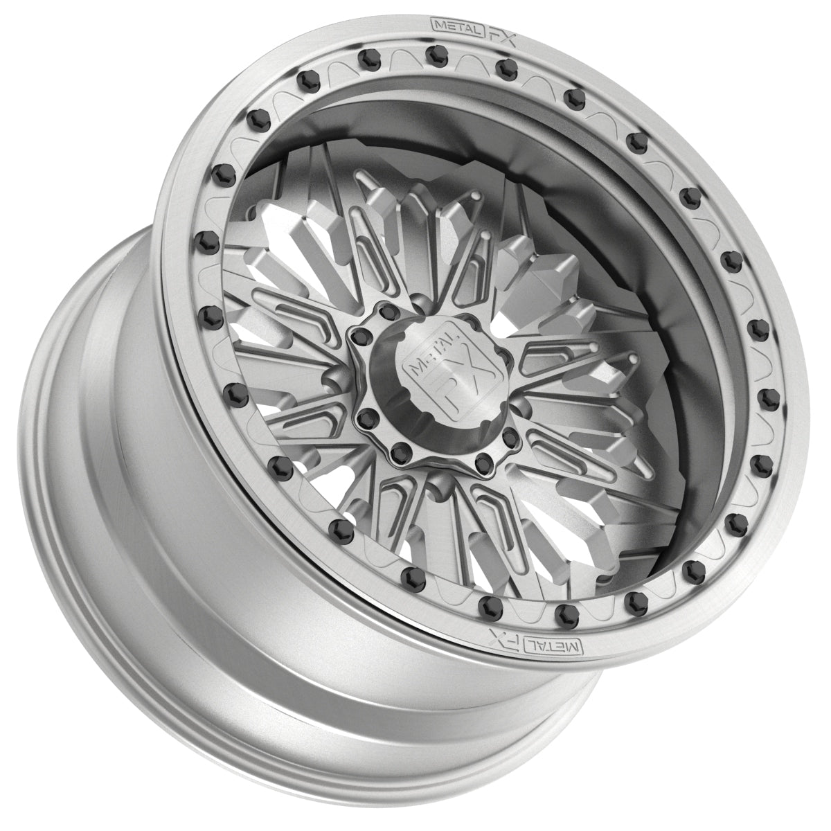 Metal FX 17" Nighthawk | Forged 3-Piece | Beadlock | Raw