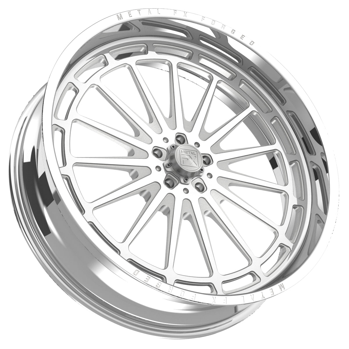 Metal FX 24" Delta R | Forged Monoblock | Non-Beadlock | Raw