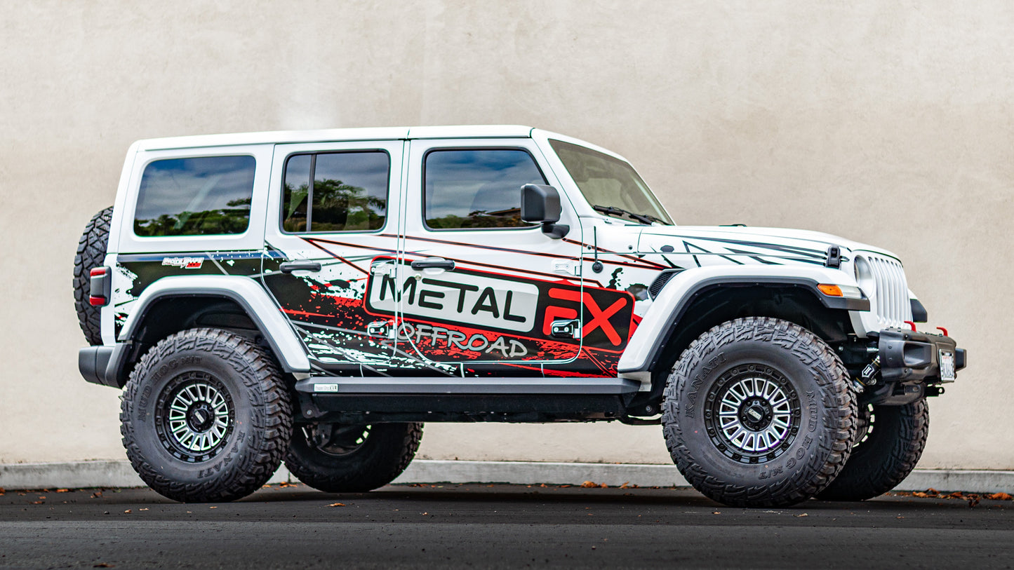 Metal FX Rogue Truck | Satin Black Contrast Cut