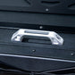 Corner and weld detail of Can-Am Maverick X3 Volt Series Baja Bed Box showing steel construction