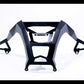 Passenger side view of Polaris RZR Pro R Volt rear bumper showing rear protection