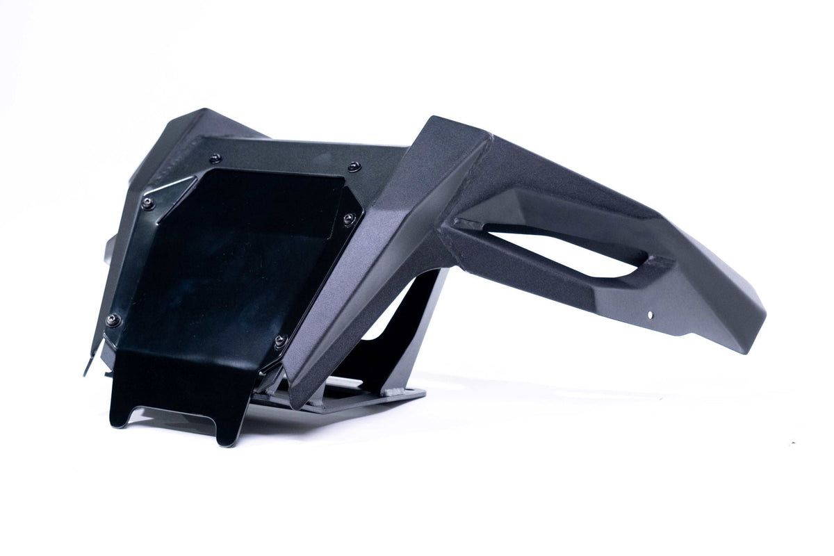 Passenger side view of 2022-2024 Polaris RZR Turbo R Volt front winch bumper