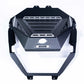 Top-down view of Polaris RZR Baja bed box showing tie-down rails and lid
