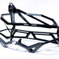 Spare tire hold down configuration on Can-Am Maverick X3 Baja rack