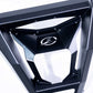 Polaris RZR Pro R Volt Series rear bumper shown solo displaying full steel and skid plate construction