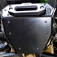 Hammer black powder coat and satin black panel finish detail on Can-Am Maverick X3 Volt Series Winch Bumper showing two-tone texture