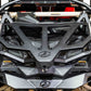 Rear three-quarter view of Can-Am Maverick X3 Baja tire rack showing aluminum rail construction