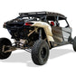 Rear three-quarter view of Can-Am Maverick X3 Volt Series Rear Bumper showing tail light protection