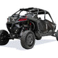 Billet aluminum handle detail on Polaris RZR Baja bed box