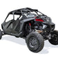 Tail light protection detail on Polaris RZR Pro R Volt Series rear bumper
