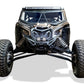 Direct front view of Can-Am Maverick X3 Volt Series Winch Bumper showing symmetrical design and 10-inch light bar mounting location