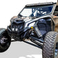 Hidden winch mount detail on Can-Am Maverick X3 Volt Series Front Bumper showing industry-standard bolt pattern for UTV winch installation