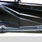 Mounting bracket detail on Polaris RZR 4-seat Volt rock sliders