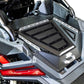 Volt Series Baja Bed Box installed on Polaris RZR showing steel storage box in hammer black finish