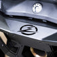 Driver side view of Volt Series Rear Bumper installed on Can-Am Maverick X3