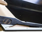 Hammer black powder coat finish detail on Can-Am Maverick X3 4-seat Volt Series Rock Sliders