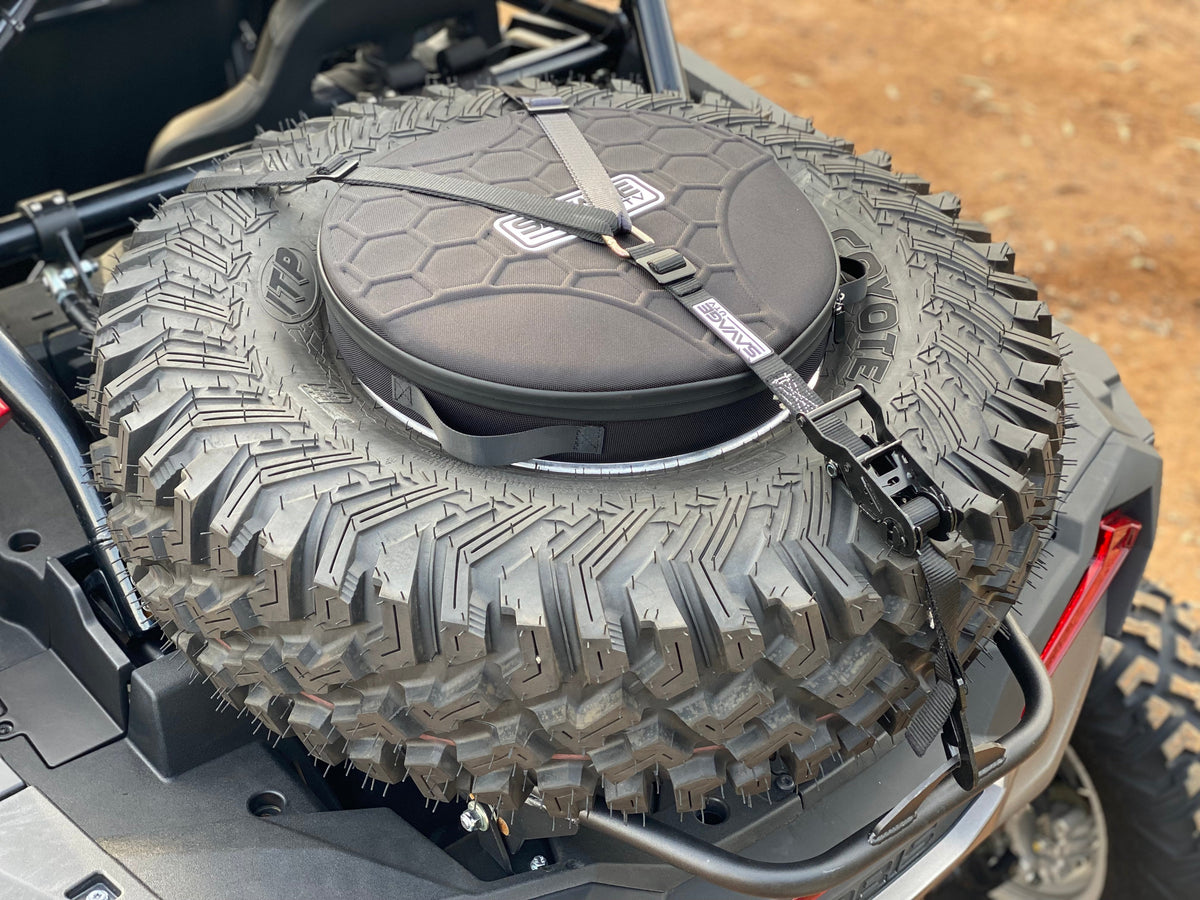 REVOLVE Spare Tire Mounted Storage