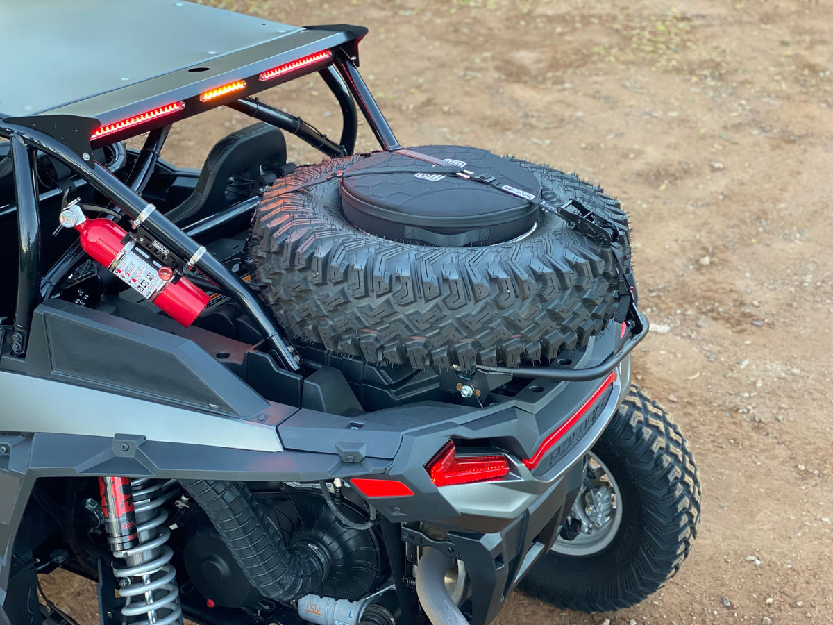 REVOLVE Spare Tire Mounted Storage