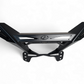Underside view of Can-Am Maverick R Rear Volt Bumper showing welded steel structure, reinforcement points, and mounting tab placement
