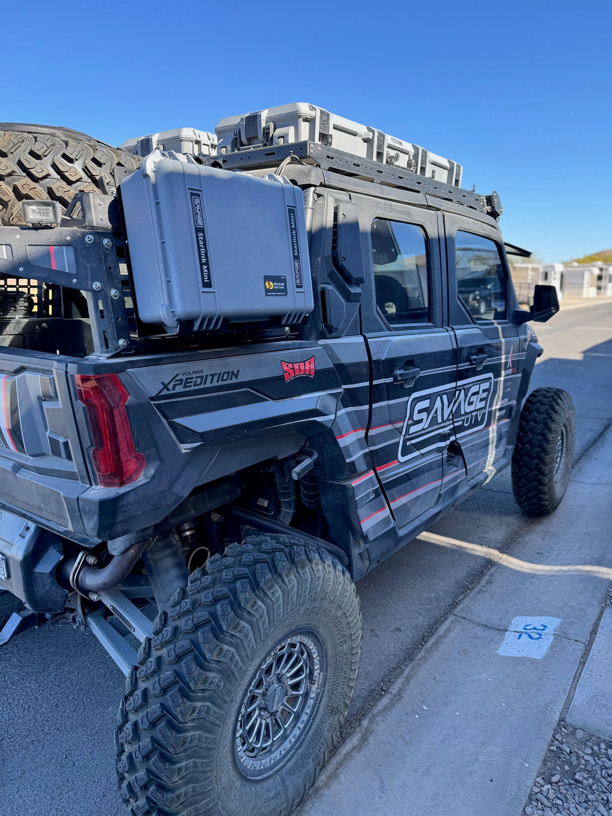 Overland Pelican Case with Easy Release Mount