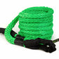 VooDoo Offroad 2.0 Santeria Series 1-1/4" x 30 ft Kinetic Recovery Rope with Rope Bag for Truck and Jeep - Green
