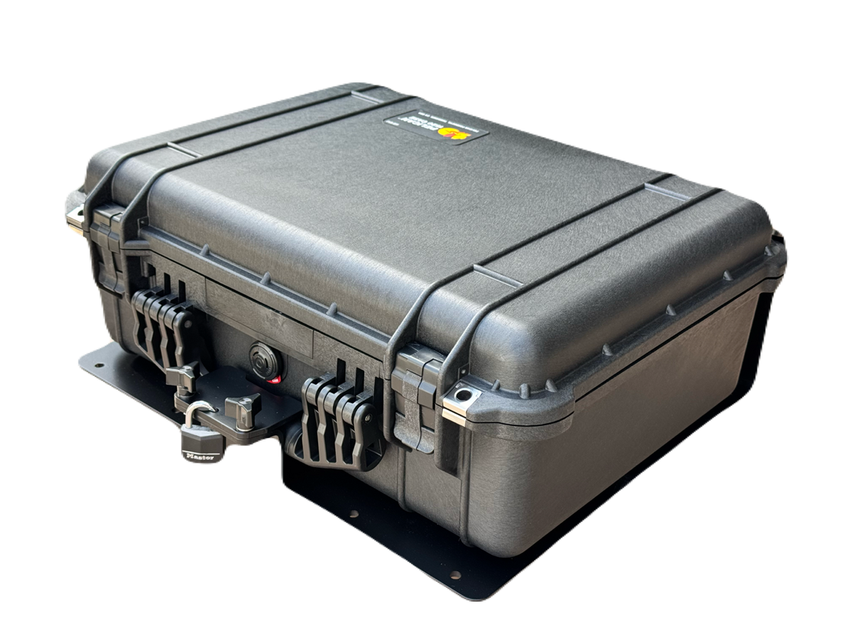 Overland Pelican Case with Easy Release Mount