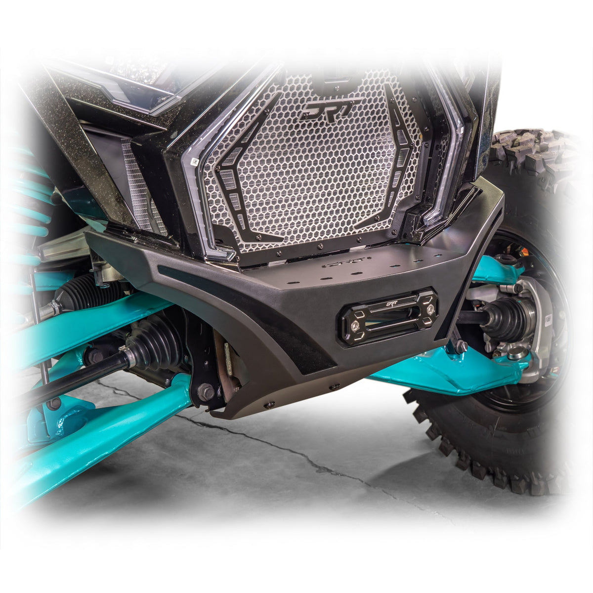 DRT Polaris RZR Pro R /Pro S/Turbo R 2022+ V2.0 Front Winch Bumper Side view