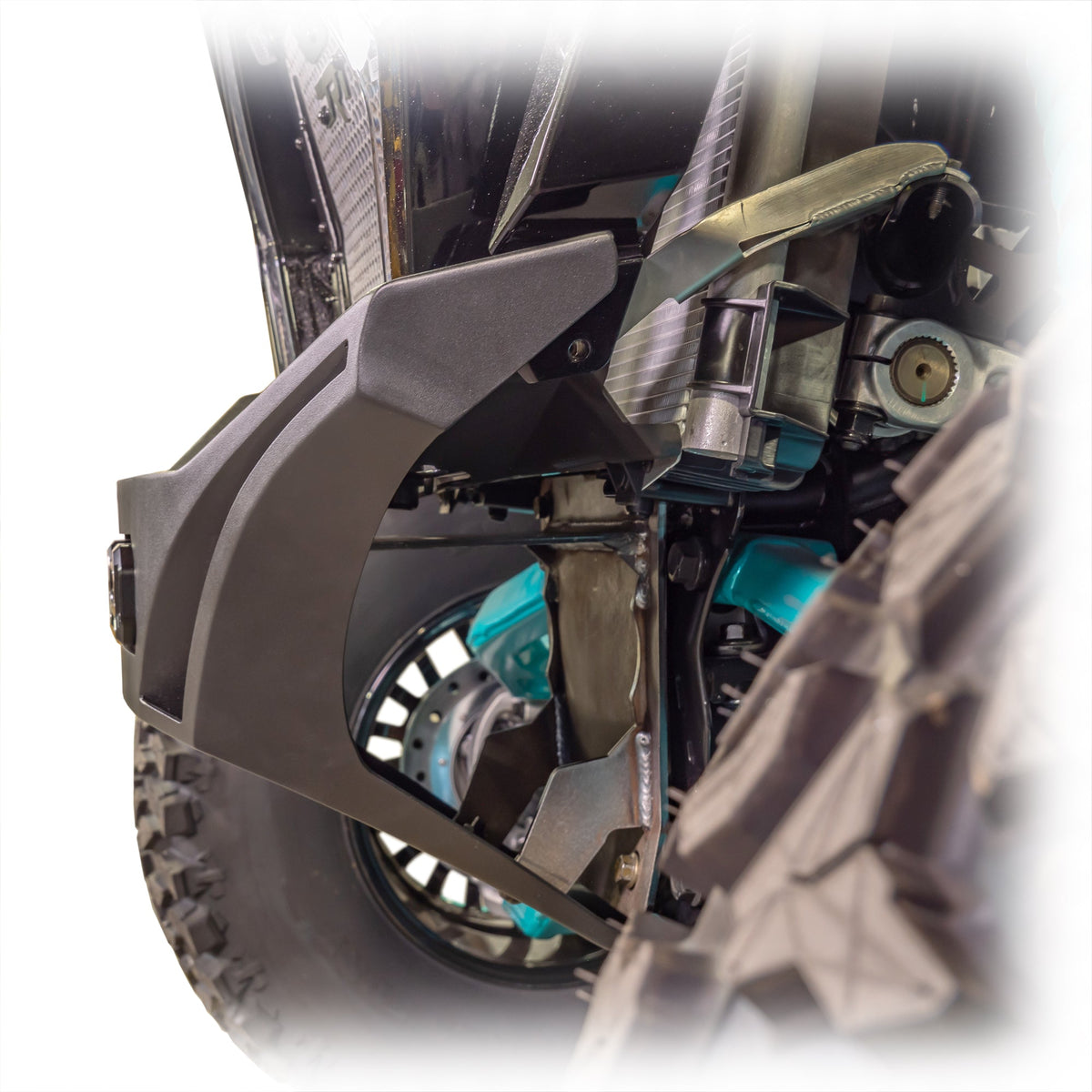 DRT Polaris RZR Pro R /Pro S/Turbo R 2022+ V2.0 Front Winch Bumper Back Side view