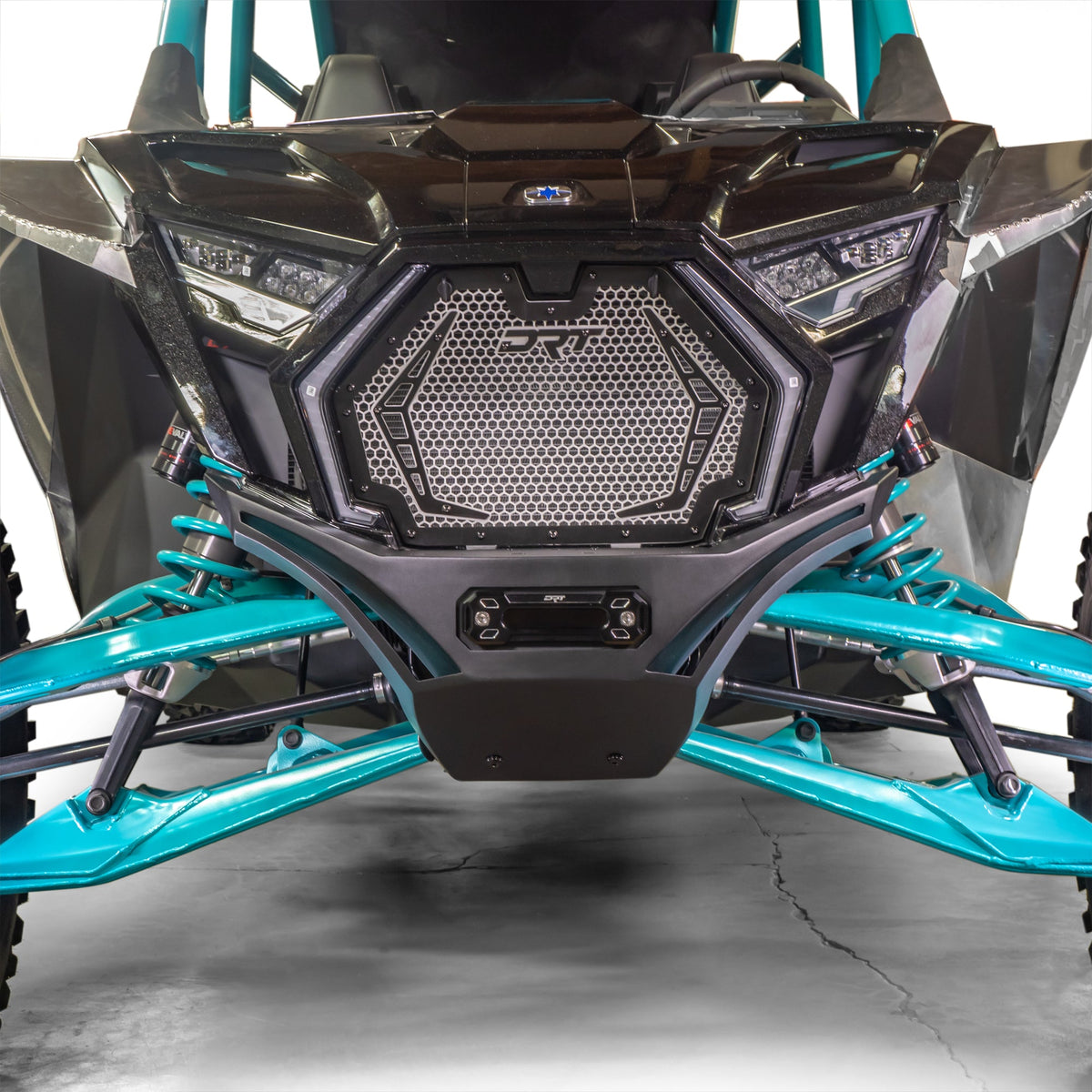 DRT Polaris RZR Pro R /Pro S/Turbo R 2022+ V2.0 Front Winch Bumper Low front view