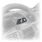 Steering Wheel Single Push-To-Talk Plate for Polaris RZR 2020+