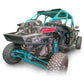 Fixed Tire Carrier AGM Electric Jack Holder Kit for Polaris Pro R Desert Runner