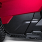 Satin black aluminum accent plate detail on Can-Am Defender 2-seat Volt Rock Steps