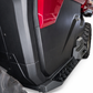Bolt-on mounting point detail on Can-Am Defender 2-seat Volt Rock Steps showing factory frame attachment