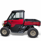 Volt Rock Steps installed on 2-seat Can-Am Defender HD10 showing steel side protection and built-in step
